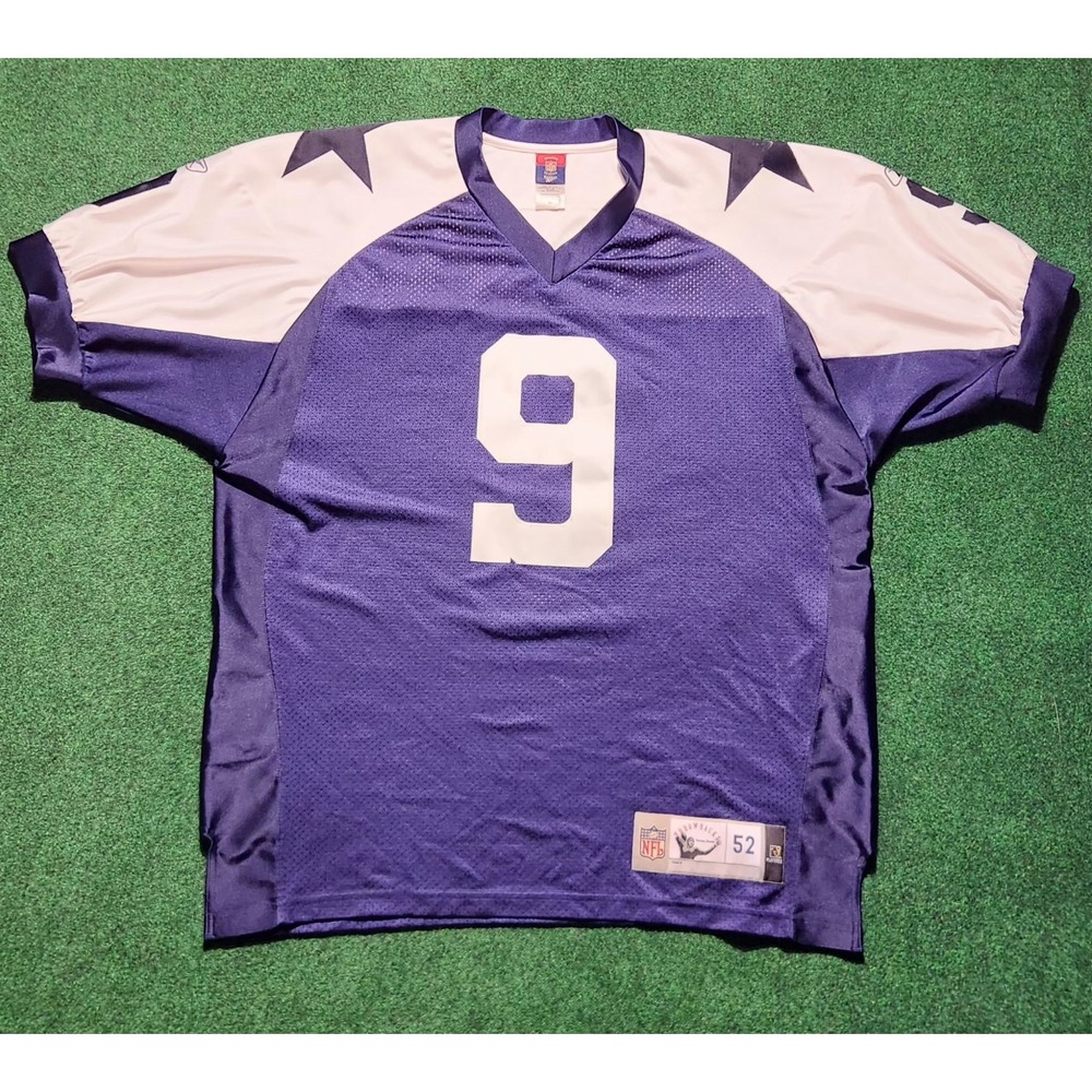 Vintage Tony Romo On Field Dallas Cowboys Reebok NFL Jersey Sz 2XL 52
